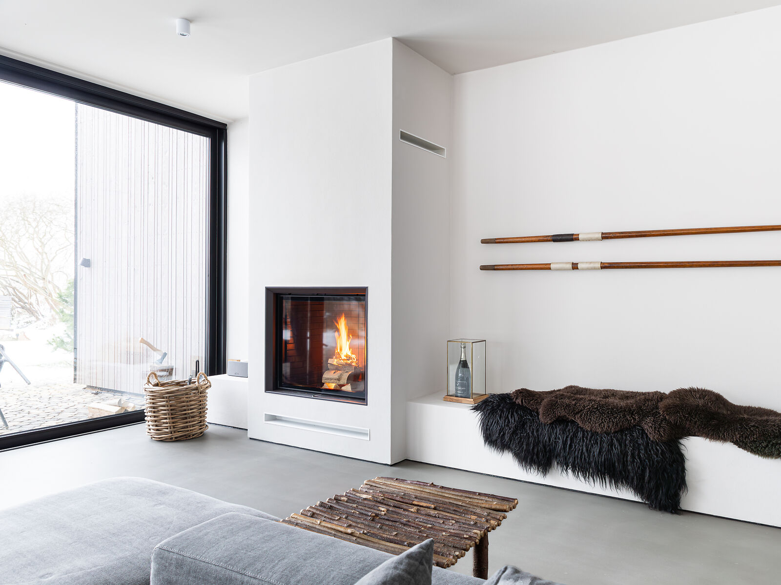 Stil-Kamin flat 75-90 +}
